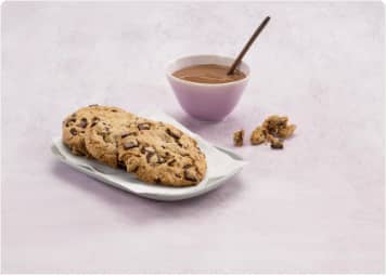 Cookies cu ciocolata neagra
